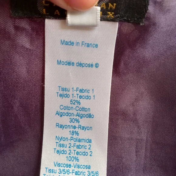 Christian LaCroix Vintage Artsy Sacai Patchwork Silk Midi Multicolor Skirt - Picture 4 of 9